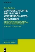 Zur Geschichte deutscher Wissenschaftssprachen - Uwe Pörksen