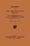 Cover-Bild zum Titel 'Gesetze über die Deutsche Reichsbahn-Gesellschaft (Reichsbahngesetz) und über die Personalverhältnisse bei der Deutschen Reichsbahn-Gesellschaft (Reichsbahn-Personalgesetz)' von 'Deutsche Reichsbahn-Gesellchaft'