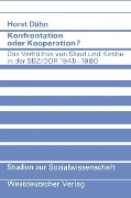 Cover-Bild zum Titel 'Konfrontation oder Kooperation?' von 'Horst Dähn'
