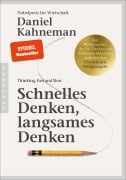 Cover-Bild zum Titel 'Schnelles Denken, langsames Denken' von 'Daniel Kahneman'