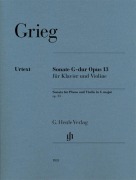 Cover-Bild zum Titel 'Violin Sonata G major op. 13' von 'Edvard Grieg'