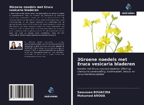 3Groene noedels met Eruca vesicaria bladeren - Saoussen Bouacida, Mohamed Aroua