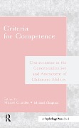 Cover-Bild zum Titel 'Criteria for Competence' von ''