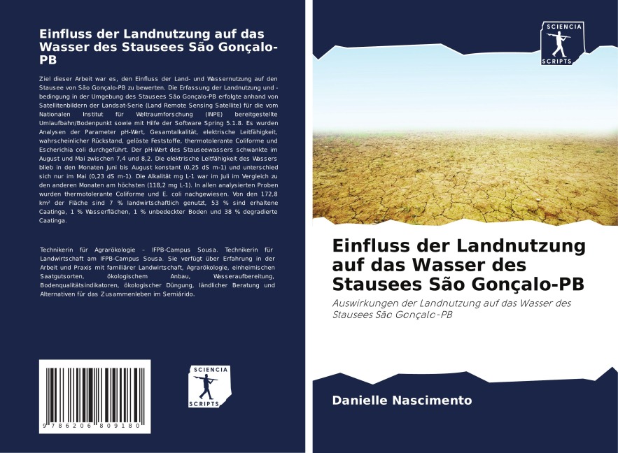 Einfluss der Landnutzung auf das Wasser des Stausees São Gonçalo-PB - Danielle Nascimento