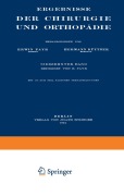 Cover-Bild zum Titel 'Ergebnisse der Chirurgie und Orthopädie' von 'Hermann Küttner, Erwin Payr'