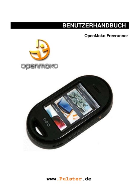 Openmoko User Handbuch - Claus Behrendt