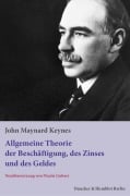 Cover-Bild zum Titel 'Die allgemeine Theorie der Beschäftigung, des Zinses und des Geldes' von 'John Maynard Keynes'