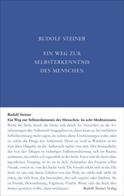 Ein Weg zur Selbsterkenntnis - Steiner Rudolf