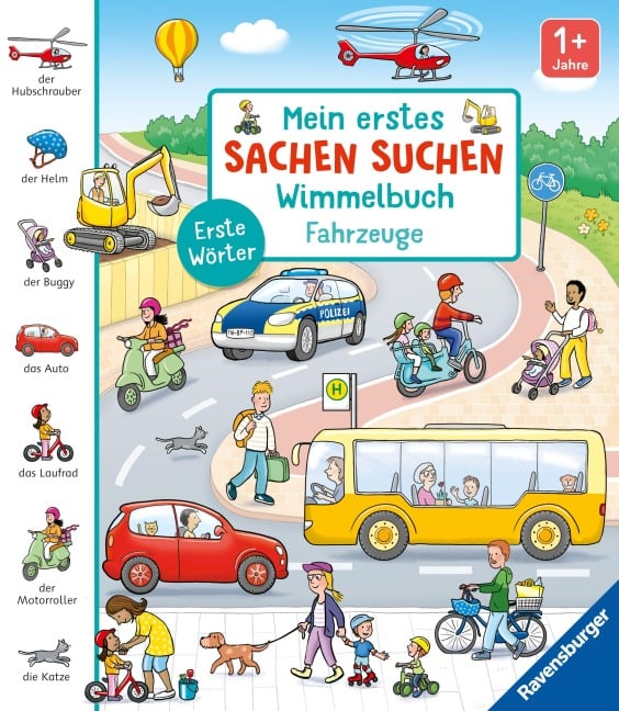 Mein erstes Sachen suchen Wimmelbuch: Fahrzeuge - Maria Höck
