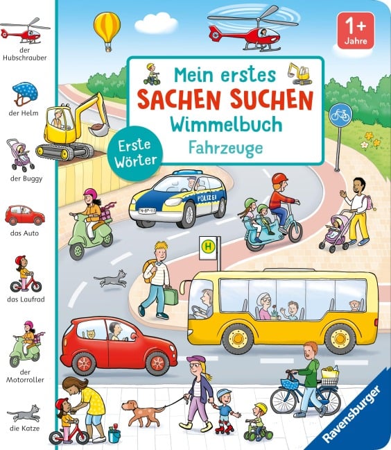 Mein erstes Sachen suchen Wimmelbuch: Fahrzeuge - Maria Höck