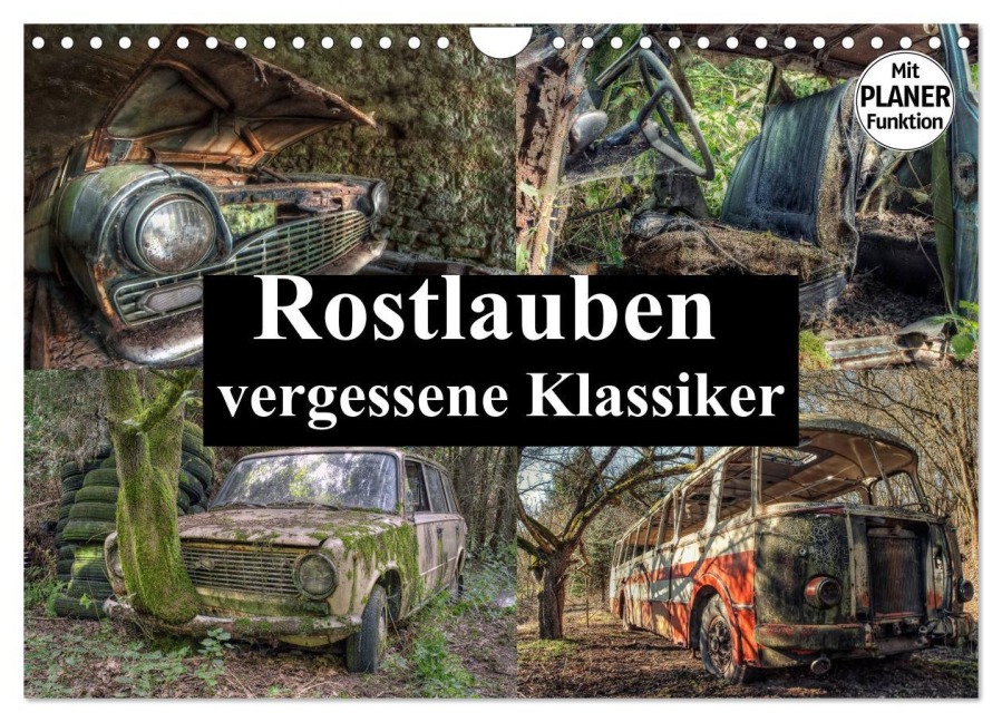 Rostlauben - vergessene Klassiker (Wandkalender 2026 DIN A4 quer), CALVENDO Monatskalender - Carina Buchspies
