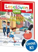 Cover-Bild zum Titel 'Leselöwen Comics 1. Klasse - Plötzlich Polizist!' von 'Katja Reider'