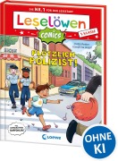 Cover-Bild zum Titel 'Leselöwen Comics 1. Klasse - Plötzlich Polizist!' von 'Katja Reider'