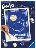 Cover-Bild zum Titel 'Ravensburger CreArt - Malen nach Zahlen 23738 - Sternzeichen Wassermann - ab 14 Jahren' von ''