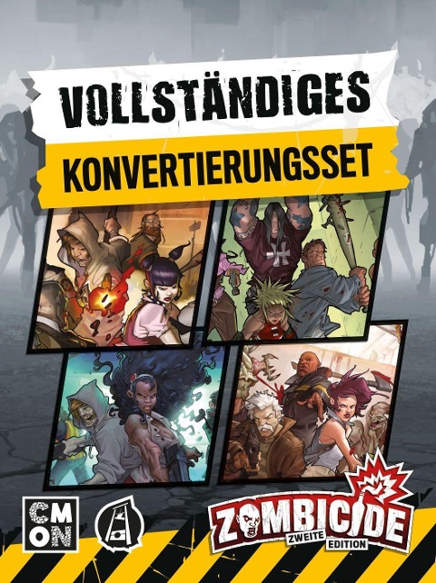 Zombicide 2. Edition - Vollständiges Konvertierungsset - Raphael Guiton, Jean-Baptiste Lullien, Nicolas Raoult, David Preti