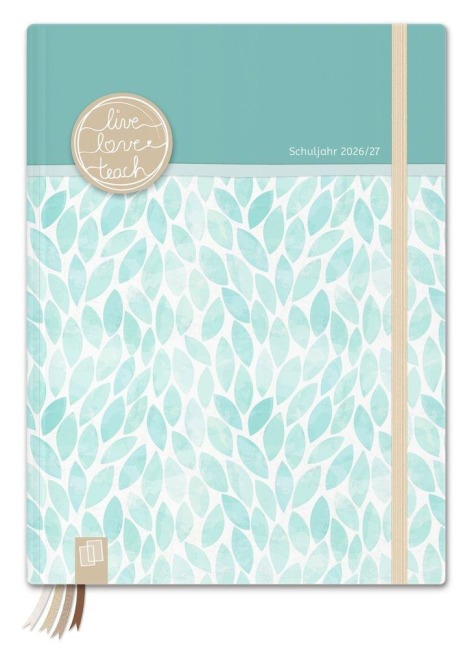 Mein Lehrerplaner A5+ - Hardcover - Lehrerkalender für das Schuljahr 2026/2027 - Blättermeer - 
