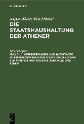 Cover-Bild zum Titel 'Verbesserungen und Nachträge zu den drei Bänden der Staatshaushaltung der Athener und Register über alle drei Bände' von 'Friedrich Spiro'