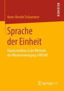 Cover-Bild zum Titel 'Sprache der Einheit' von 'Anne-Kerstin Tschammer'