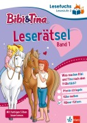 Cover-Bild zum Titel 'Lesefuchs Bibi & Tina: Leserätsel Lesestufe 2, Band 1' von ''