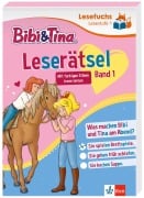 Cover-Bild zum Titel 'Lesefuchs Bibi & Tina: Leserätsel Lesestufe 2, Band 1' von ''