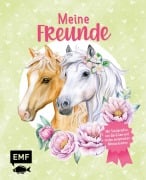 Cover-Bild zum Titel 'Meine Freunde - Das Freundebuch von den beliebten Social-Media-Stars Lia und Lea - # ponylife' von 'Lea Schirdewahn, Lia Beckmann'