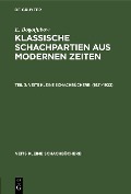 Cover-Bild zum Titel '1921-1922' von 'E. Bogoljubow'