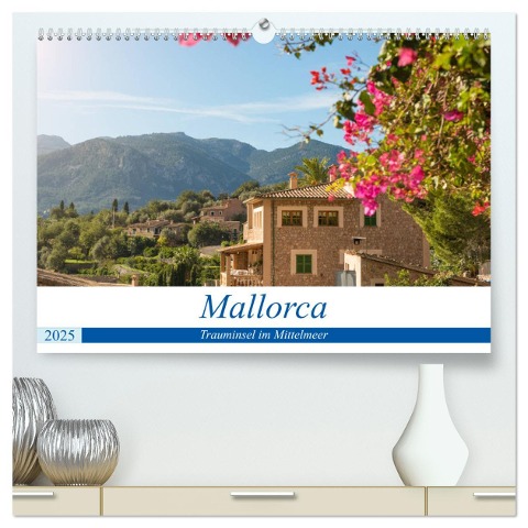 Mallorca - Trauminsel im Mittelmeer (hochwertiger Premium Wandkalender 2025 DIN A2 quer), Kunstdruck in Hochglanz - Kerstin Waurick