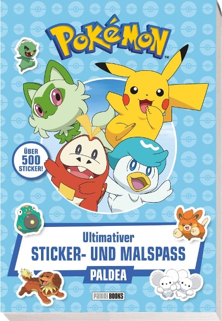 Pokémon: Ultimativer Sticker- und Malspaß Paldea - Pokémon