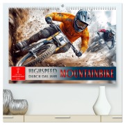 Cover-Bild zum Titel 'Mountainbike - Highspeed durch das Jahr (hochwertiger Premium Wandkalender 2026 DIN A2 quer), Kunstdruck in Hochglanz' von 'Peter Roder'