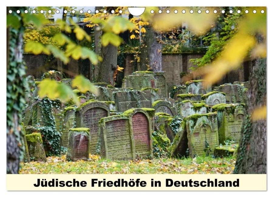 Jüdische Friedhöfe in Deutschland (Wandkalender 2026 DIN A4 quer), CALVENDO Monatskalender - Hans-Georg Vorndran