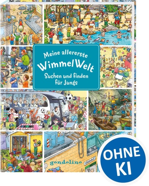 Meine allererste WimmelWelt - Suchen und finden für Jungs - 