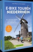 Cover-Bild zum Titel 'E-Bike Touren Niederrhein' von 'Linda O'Bryan und Hans Zaglitsch'