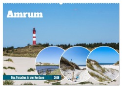 Cover-Bild zum Titel 'Amrum - Das Paradies in der Nordsee (Wandkalender 2026 DIN A2 quer), CALVENDO Monatskalender' von 'Thorsten Kleinfeld'