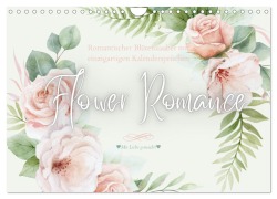 Cover-Bild zum Titel 'Flower Romance - Romantischer Blütenzauber (Wandkalender 2026 DIN A4 quer), CALVENDO Monatskalender' von 'Textkino Books and more'