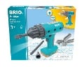 BRIO Builder - 34600 BRIO Builder Akkuschrauber | Entwicklungsförderndes Rollenspiel- & Konstruktionsspielzeug für Kinder ab 3 Jahren - 