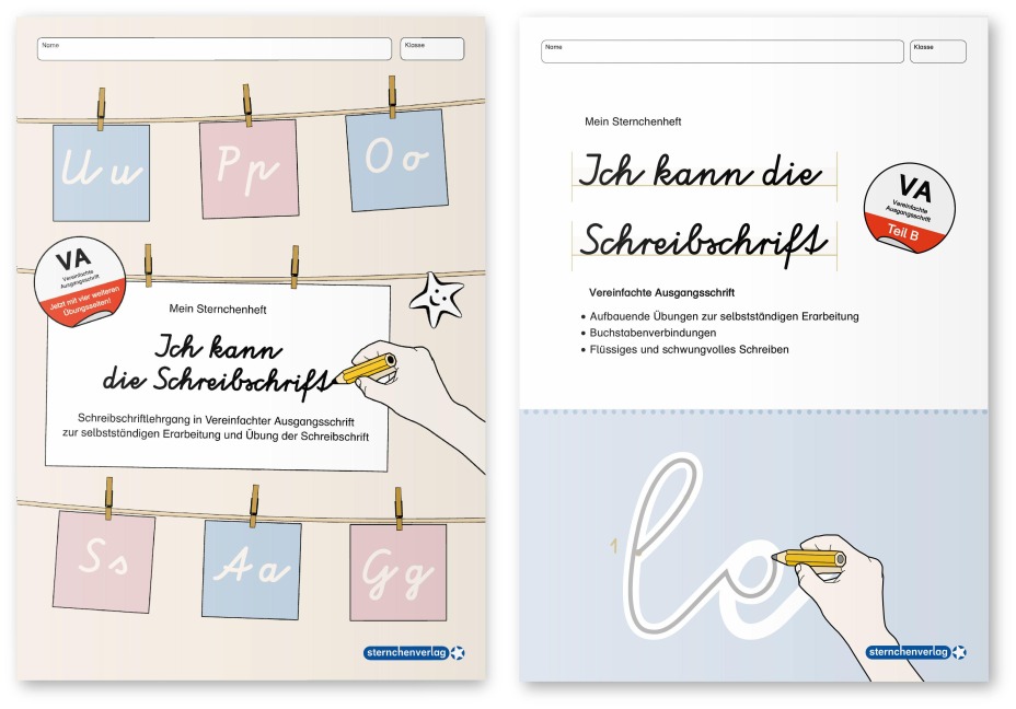 Ich kann die Schreibschrift Teil A + Teil B in Vereinfachter Ausgangsschrift - Katrin Langhans
