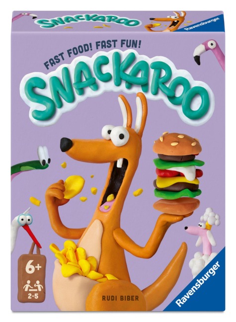 Snackaroo - Kartenspiel ab 6 Jahren - Rudi Biber