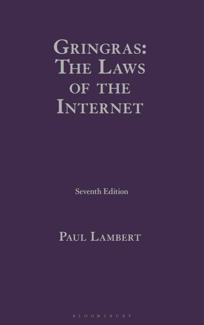 Gringras: The Laws of the Internet - Paul Lambert