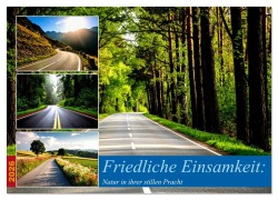 Cover-Bild zum Titel 'Friedliche Einsamkeit: Natur in ihrer stillen Pracht (Wandkalender 2026 DIN A2 quer), CALVENDO Monatskalender' von 'Ivy Mueller'