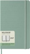 Cover-Bild zum Titel 'Moleskine 12 Monate Wochen Notizkal. 27 A5 Geb Grün' von ''