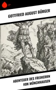 Cover-Bild zum Titel 'Abenteuer des Freiherrn von Münchhausen' von 'Gottfried August Bürger'