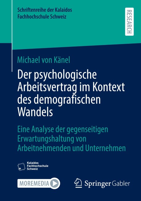 Der psychologische Arbeitsvertrag im Kontext des demografischen Wandels - Michael von Känel