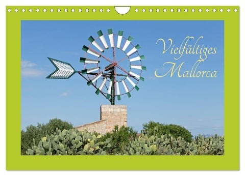 Vielfältiges Mallorca (Wandkalender 2024 DIN A4 quer), CALVENDO Monatskalender - Siegfried Kuttig