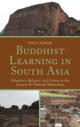 Cover-Bild zum Titel 'Buddhist Learning in South Asia' von 'Pintu Kumar'