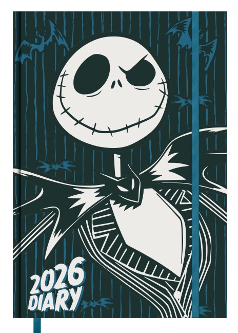 THE NIGHTMARE BEFORE CHRISTMAS - Buchkalender im Format 14,8 x 21 - 