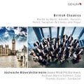 Cover-Bild zum Titel 'Britsh Classics' von 'Hofmeir/Clamor/Sächsische Bläserphilharmonie'