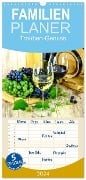 Familienplaner 2024 - Trauben-Genuss. Aromatische Weintrauben und süße Tafeltrauben mit 5 Spalten (Wandkalender, 21 x 45 cm) CALVENDO - Rose Hurley