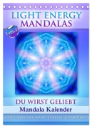 Cover-Bild zum Titel 'Light Energy Mandalas - Kalender - Vol. 2 (Tischkalender 2026 DIN A5 hoch), CALVENDO Monatskalender' von 'Gaby Shayana Hoffmann'