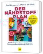 Cover-Bild zum Titel 'Der Nährstoff-Plan - Das Kochbuch' von 'rer. nat. Martin Smollich'