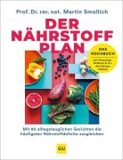 Cover-Bild zum Titel 'Der Nährstoff-Plan - Das Kochbuch' von 'rer. nat. Martin Smollich'